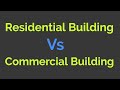 Residential Construction Vs Commercial Construction | Residential House | Home | Duplex | Appartment