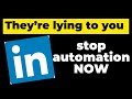 LinkedIn Automation Tool WARNING (you NEED to hear this)
