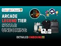 Google Cloud Arcade Legend Swags Unboxing | Full Review \u0026 How They Work