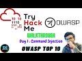 TryHackMe OWASP Top 10 - Day 1 Injection | TryHackMe | OWASP TOP 10
