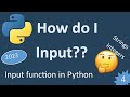 Input function in Python - Episode 4 (Python tutorial in English) with Pycharm | input and output