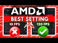 Best AMD Radeon Settings For Gaming MAX FPS \u0026 Smooth Gameplay