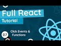 Full React Tutorial #7 - Click Events