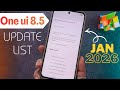 Samsung One Ui 8.5 Update List 2026 | S, A, M \u0026 F Series