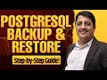 PostgreSQL Logical Backup \u0026 Restore Complete Tutorial  |  @aalokinstitute ​
