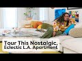 Tour This Nostalgic, Eclectic L.A. Apartment Filled With Art \u0026 Color | Handmade Home