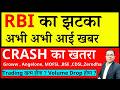 RBI का झटका अभी अभी आई खबर I GROWW CRASH का खतरा  I BREAKING NEWS I BSE I CDSL I ANGELONE I MOFS