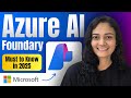 Microsoft Azure AI Foundry Explained in Easy Words | Must Know for AI \u0026 Cloud Learners