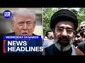 Iran elects new Supreme Leader; Trump slams European allies | 9 News Australia