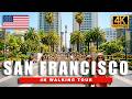 SAN FRANCISCO California 4K Walking Tour | Fisherman's Wharf to Chinatown Full Day