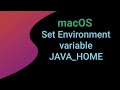MacOS Set Environment Variables | Mac OS Catalina | JAVA_HOME for macOS