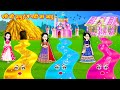 The magic of the fairy's three rivers | Jadui Kahaniya | Moral Stories | Hindi Kahaniya | Cartoon story