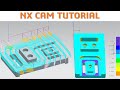 NX 12 CAM Tutorial #9 | Mill 2D With Planner Mill, Profile Mill, Floor Wall, Hole Making_Exercise