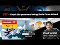 CTF Challenge 19: Crack the password using Brute Force Attack | Part-1 -Vinod Senthil
