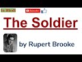 The Soldier by Rupert Brooke - Summary and Line by Line Explanation in Hindi