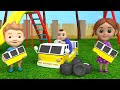 बस के पहिए घुमे गोल गोल The Wheels On The Bus - Baby Berry बच्चों के गाने