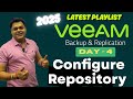 What is work of Repository in Veeam Backup Step by Step Guide ! DAY-4
