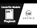 Ansible Lineinfile Module