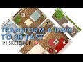 How to Quickly Convert an AutoCAD DWG to a 3d Model in Sketchup