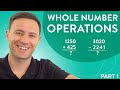 Whole Number Addition and Subtraction