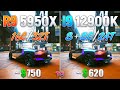 Core i9 12900K vs Ryzen 9 5950X - Test in 10 Games