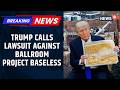 Trump Calls $400M White House Ballroom Lawsuit “Baseless” | Court Blocks Mega Project | BREAKING