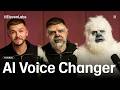 Realistic AI Voice Changer (swap any voice you can imagine)
