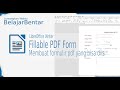 Belajar Libreoffice Writer Membuat Formulir PDF Yang Bisa Diisi Bagian 1