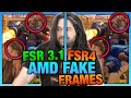 AMD Fake Frame Image Quality, AFMF, \u0026 FSR 4 vs. FSR 3.1 Comparison