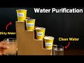 Water Purification Working Model|| Water Filter|| Water Purifier Project#waterfilter #diy#water
