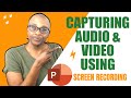 PowerPoint: How to record a video with audio| Edie Clarke