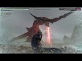 Enshrouded - Fell Dragon Youngling Boss Fight [stun arrows + dagger parry]