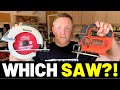 CIRCULAR SAW VS. JIGSAW...Which One Should You Own?! (FULL COMPARISON---New DIYers Should Watch!!)