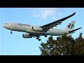 [4K] PLANESPOTTING FROM LONDON HEATHROW AIRPORT - RW27L Landings - Myrtle Avenue - 28th Sept 2024
