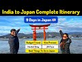 9 Days in Japan - Itinerary With Cost | India to Japan Travel Guide 2025 | VISA, SIM, FOREX