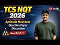 TCS NQT 2026 Aptitude Mock Test || Blood Relations Questions Discussion || #cvcorp