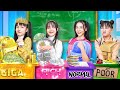 Poor Vs Rich Vs Giga Rich Vs Normal Student! First Day at New School!