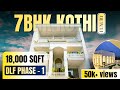 502 Sq. Yard | 7BHK Kothi | 18,000 Sq. Ft | Swimming Pool, Home Theatre | DLF Phase - 1 Gurgaon