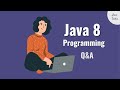 Java 8 🔥 | Programming Interview Questions \u0026 Answers | Stream API | Java Techie