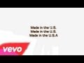 Demi Lovato - Made In The USA (Lyrics Video)
