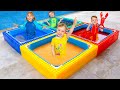 Five Kids Four colors and pools Сhallenge