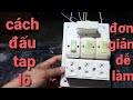 Hướng dẫn ráp tap lô điện 3 công tắc đơn giản dễ làm