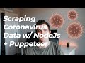 Scraping Coronavirus Data with NodeJS and Puppeteer