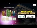 Confirmation Video, Unit 4, Lesson 4, Muallim ul Quran