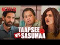 Taapsee's AWKWARD Argument With Her Mother-In-Law Leaves Vikrant RED-FACED🤭🤣| #HaseenDillruba