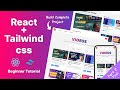 React Tailwind css Tutorial for Beginners | Build and Deploy Complete Responsive website | Part 2
