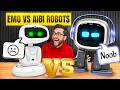 Emo Robot VS AiBi Robot FIGHT ! (AI Robot Comparison)