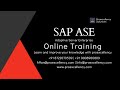 SAP ASE (Adaptive Server Enterprise) Online Training by experts with proexcellency