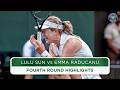 Raducanu STUNNED by Sun | Lulu Sun vs Emma Raducanu | Highlights | Wimbledon 2024