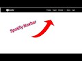 Spotify Clone | Navbar | Day 1